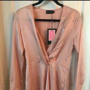 NWT, blush tone size 12 dress